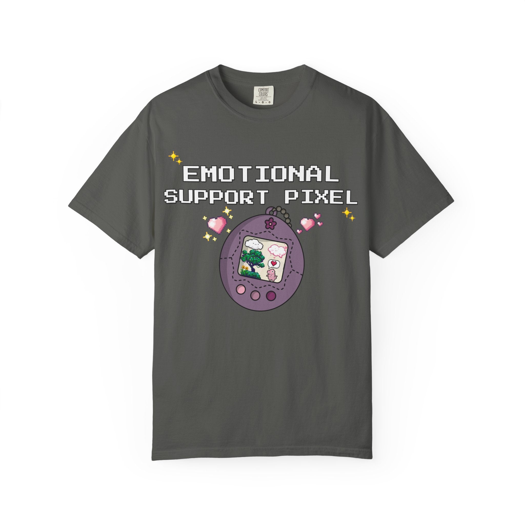 Emotional Support Pixel tee — product photo 3