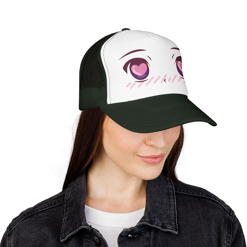 Heart Eyes trucker hat — product photo 27