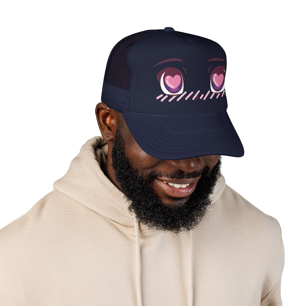 Heart Eyes trucker hat — product photo 17