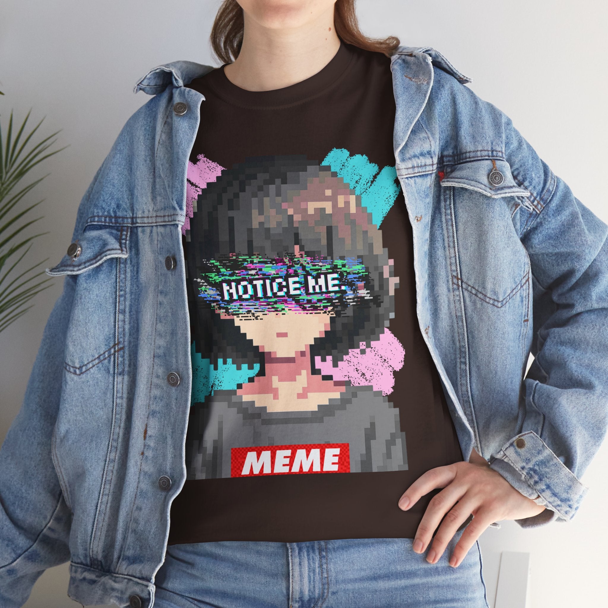 Pixel Anime Girl tee — product photo 46