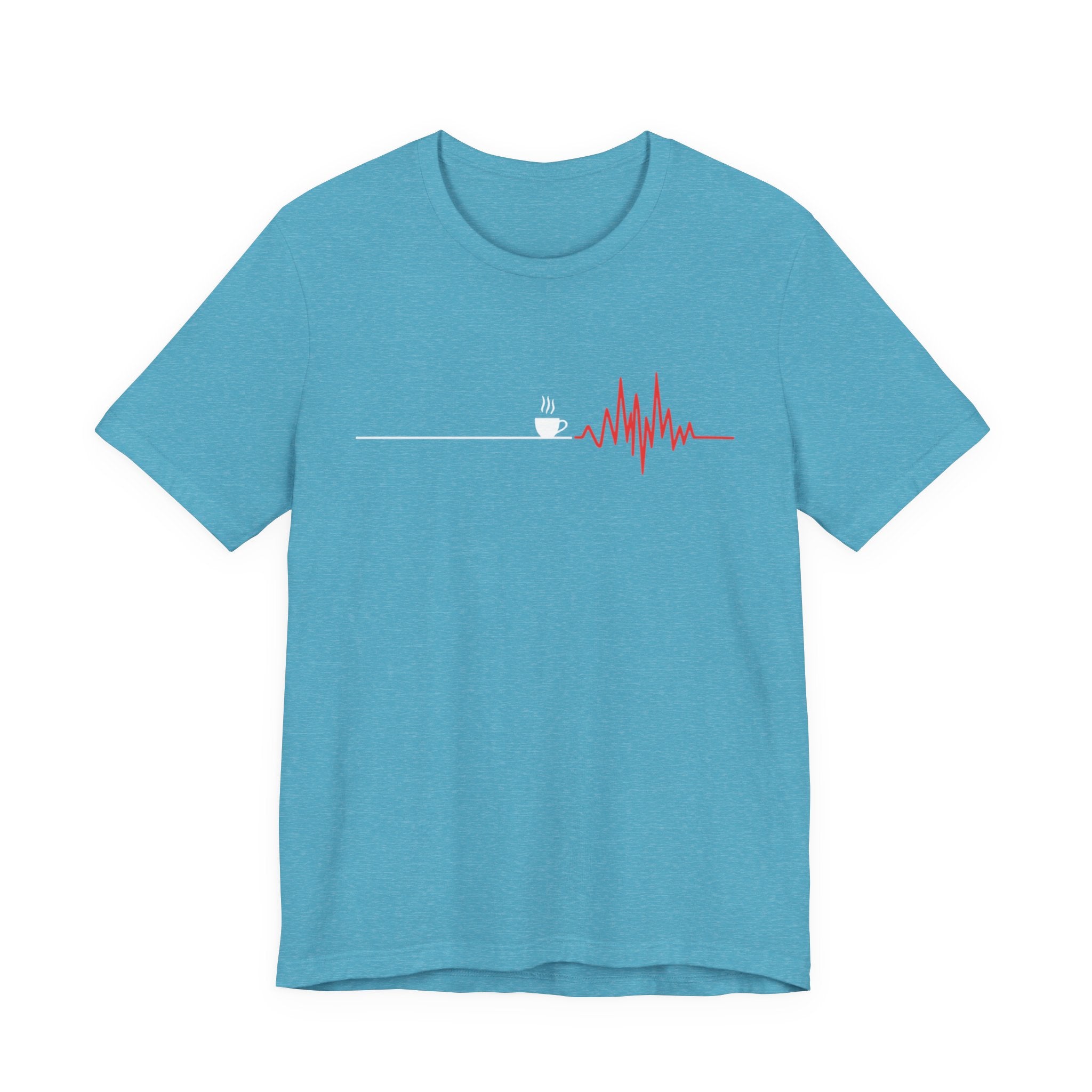 Coffee Heartbeat tee — product photo 7