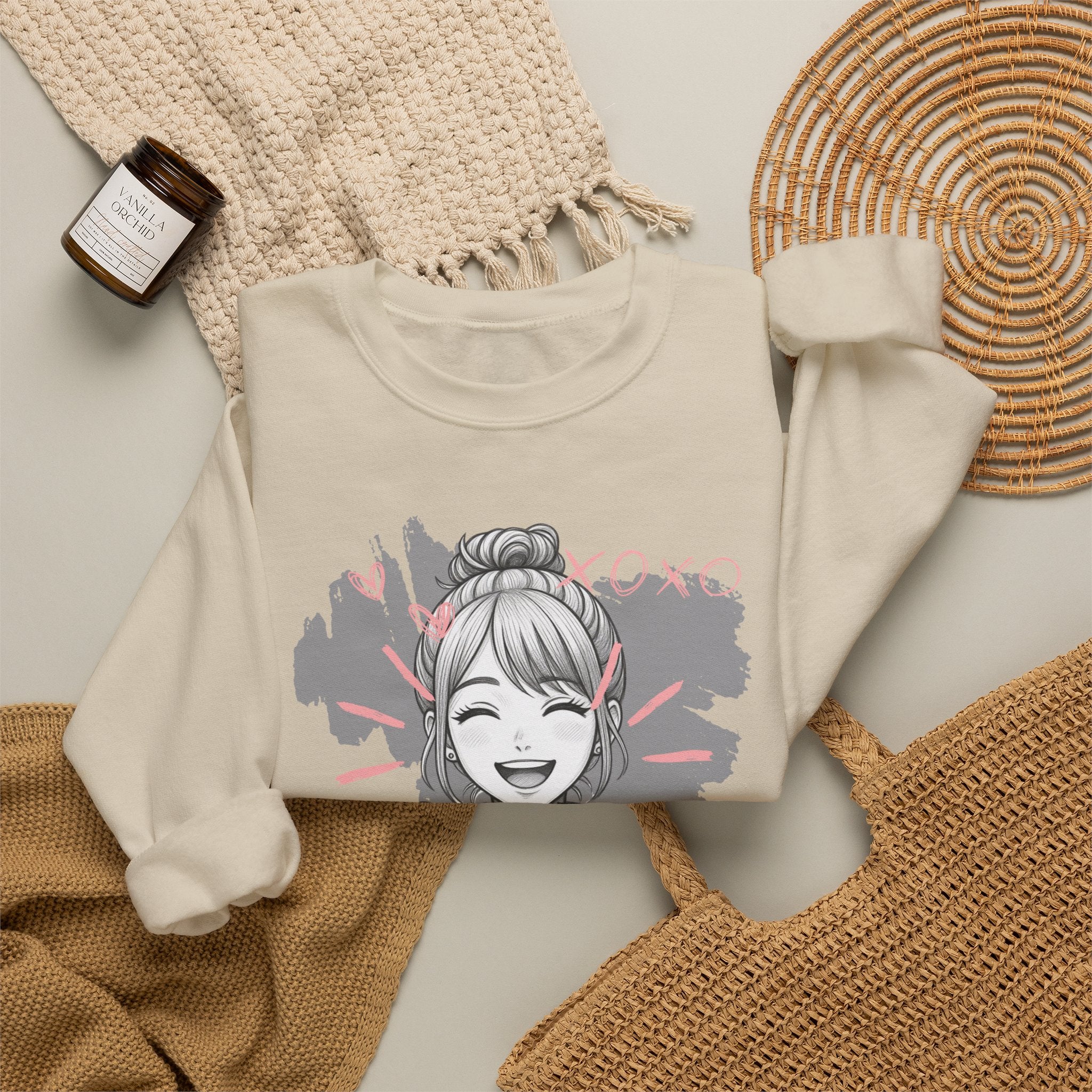 Kawaii Anime Girl sweatshirt — product photo 24