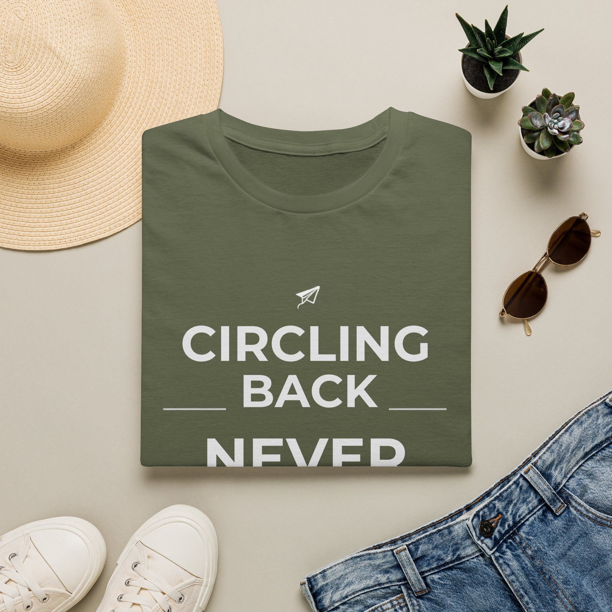 Circling Back Never tee — product photo 3