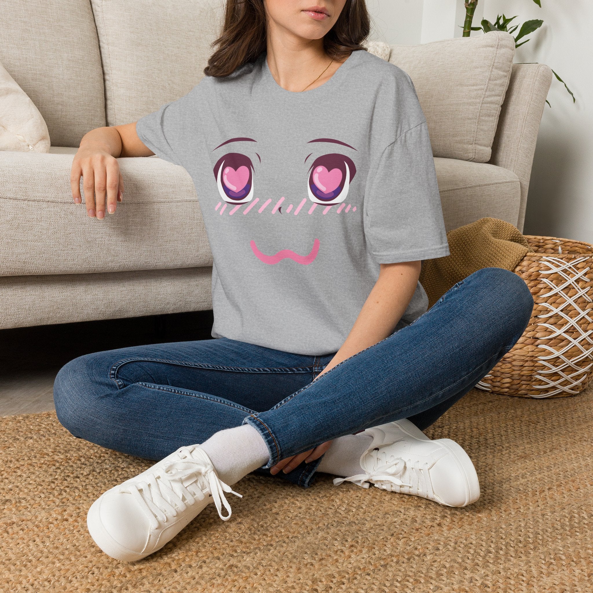 Kawaii Heart Eyes tee — product photo 20