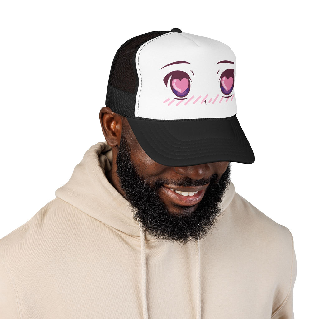 Heart Eyes trucker hat — product photo 20