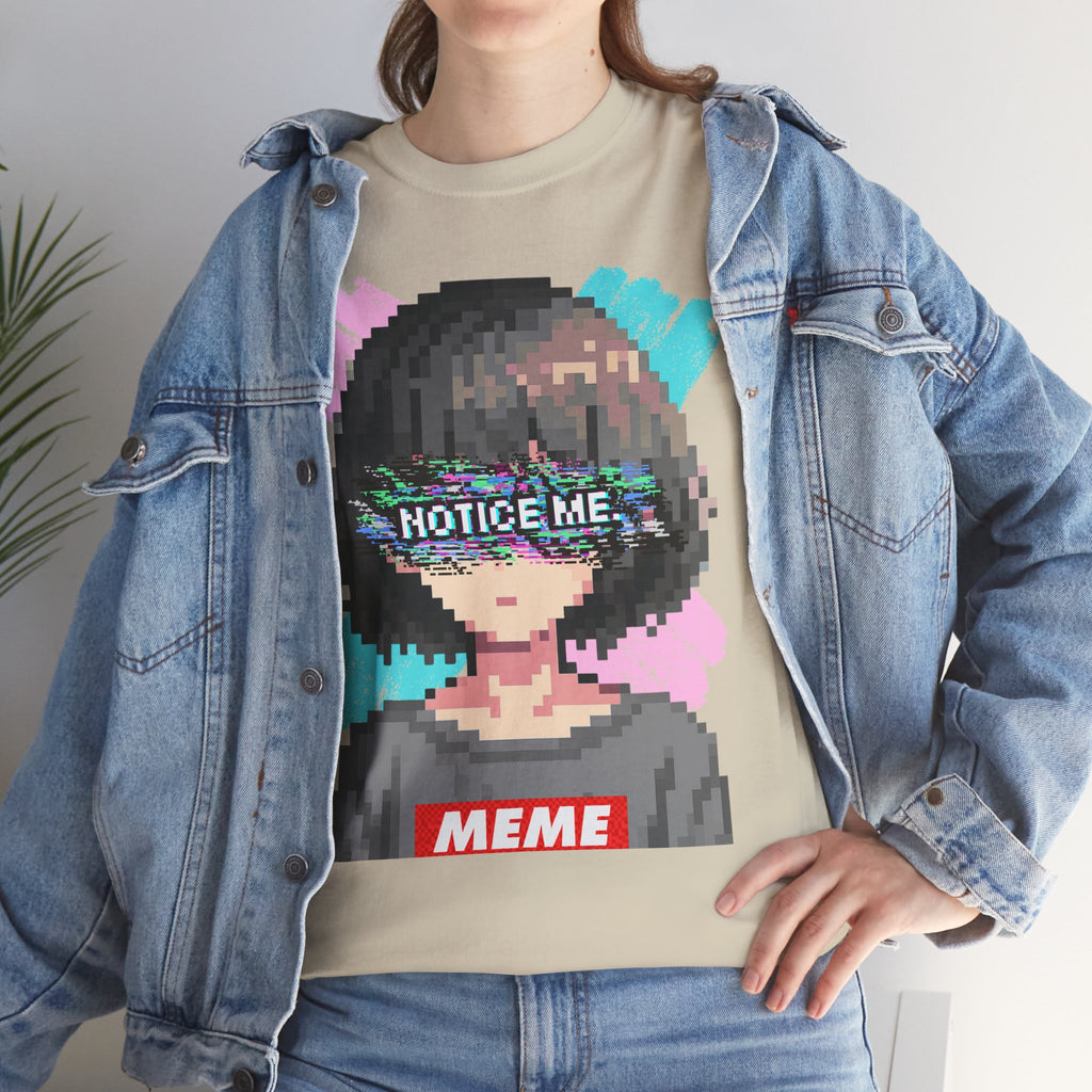 Pixel Anime Girl tee — product photo 31