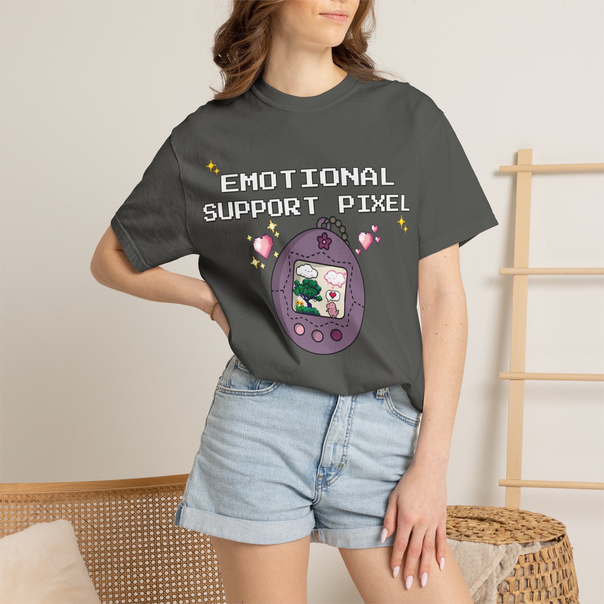 Emotional Support Pixel tee — product photo 19