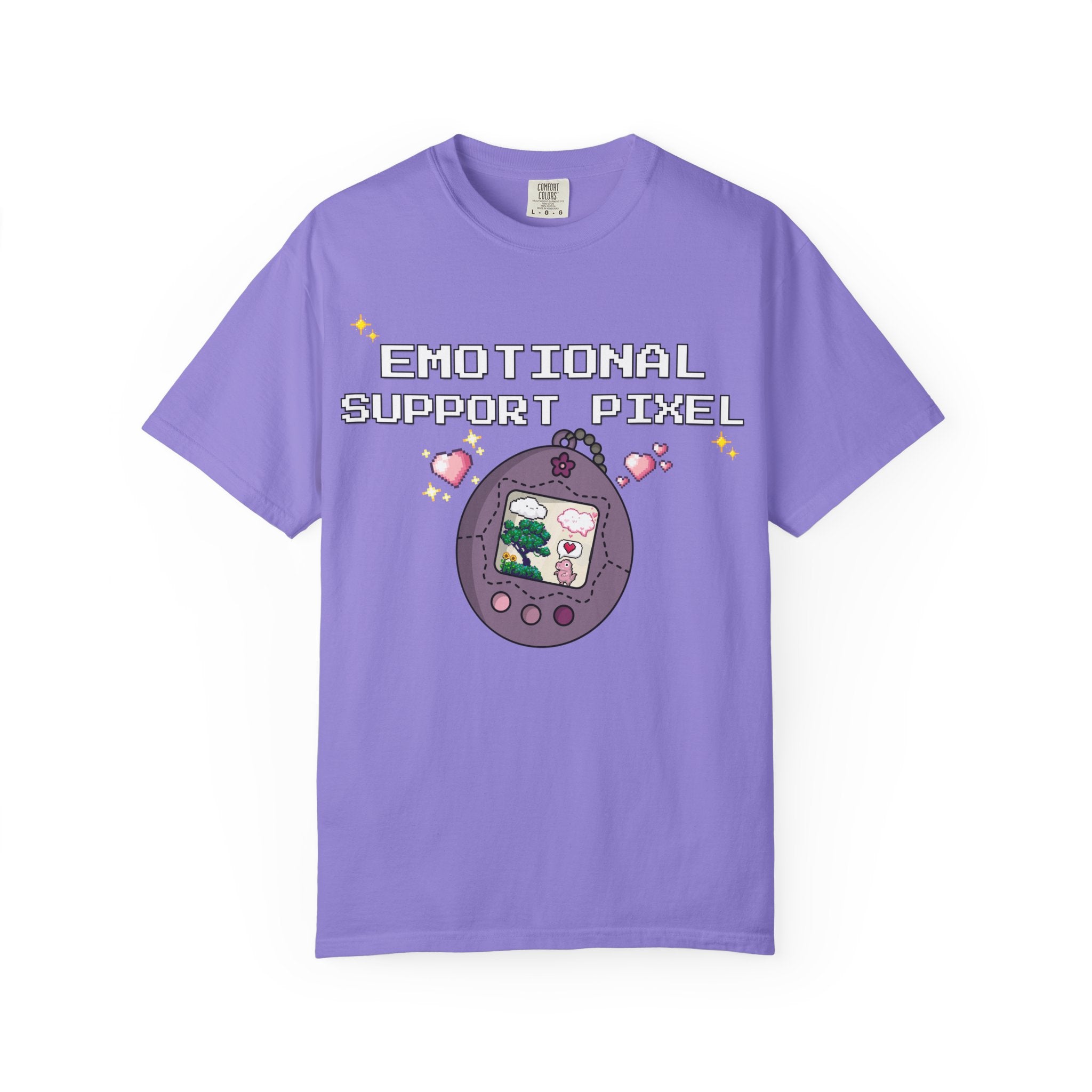Emotional Support Pixel tee — product photo 7