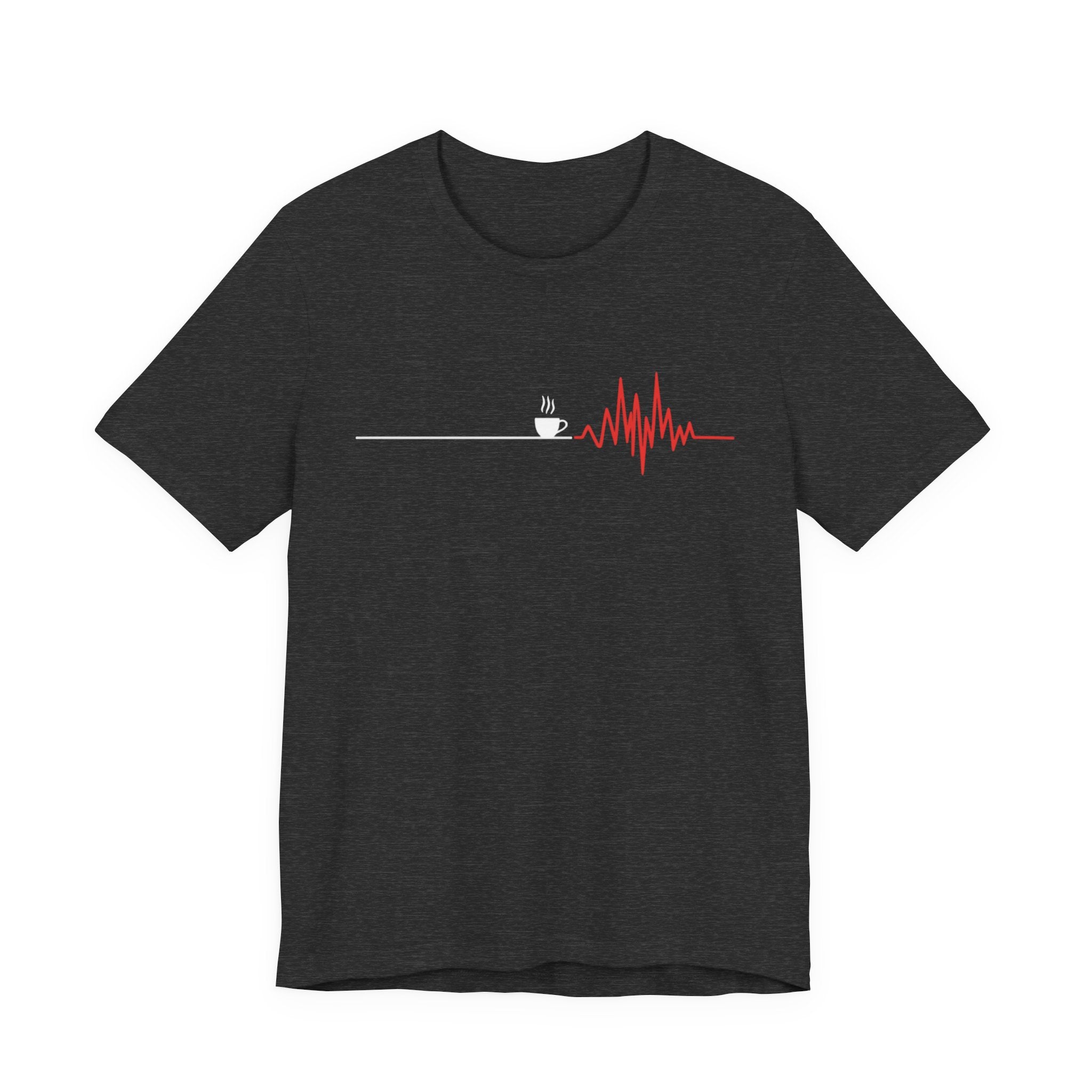 Coffee Heartbeat tee — product photo 6