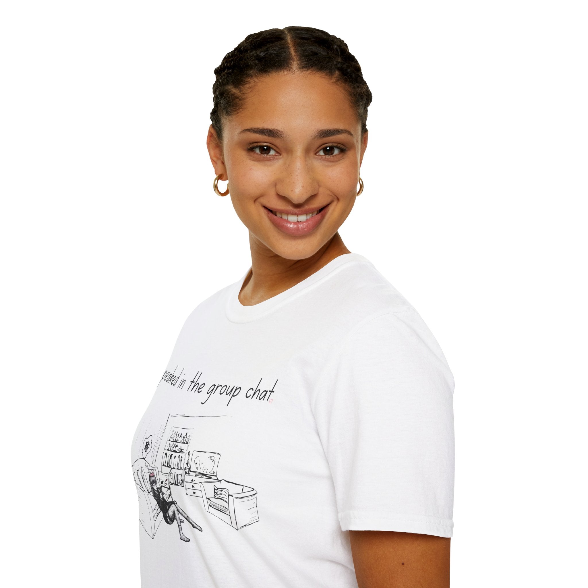 Peaked in the Group Chat tee — product photo 9