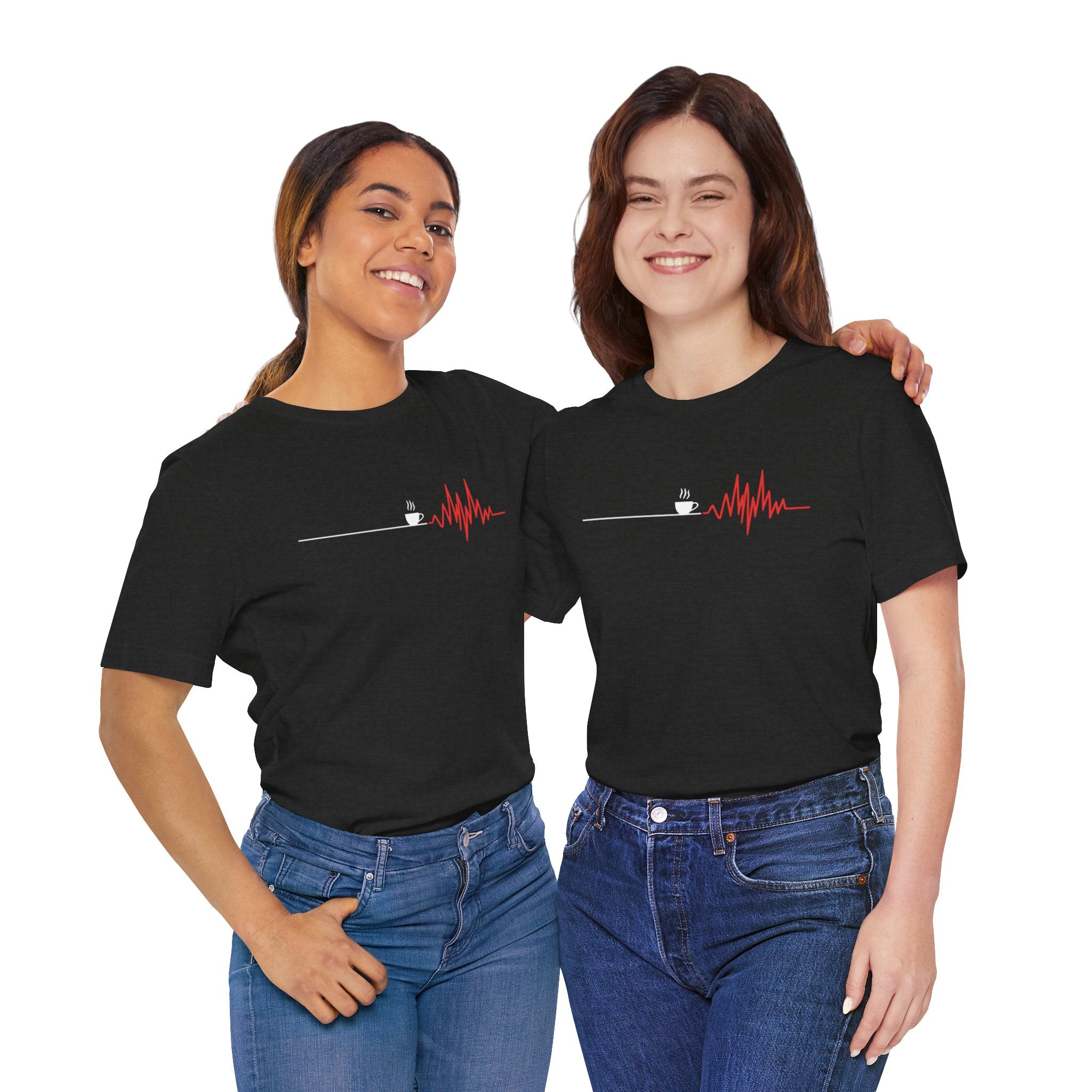 Coffee Heartbeat tee — product photo 32