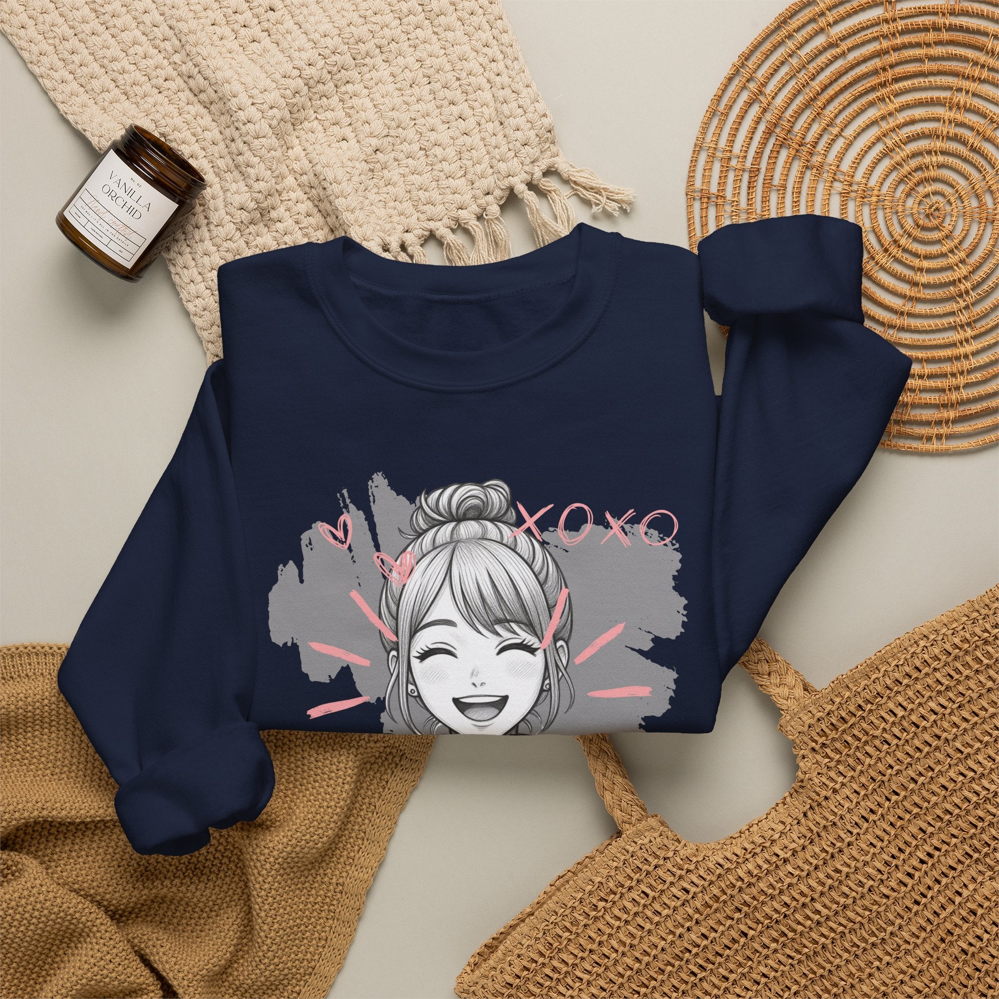 Kawaii Anime Girl sweatshirt — product photo 45