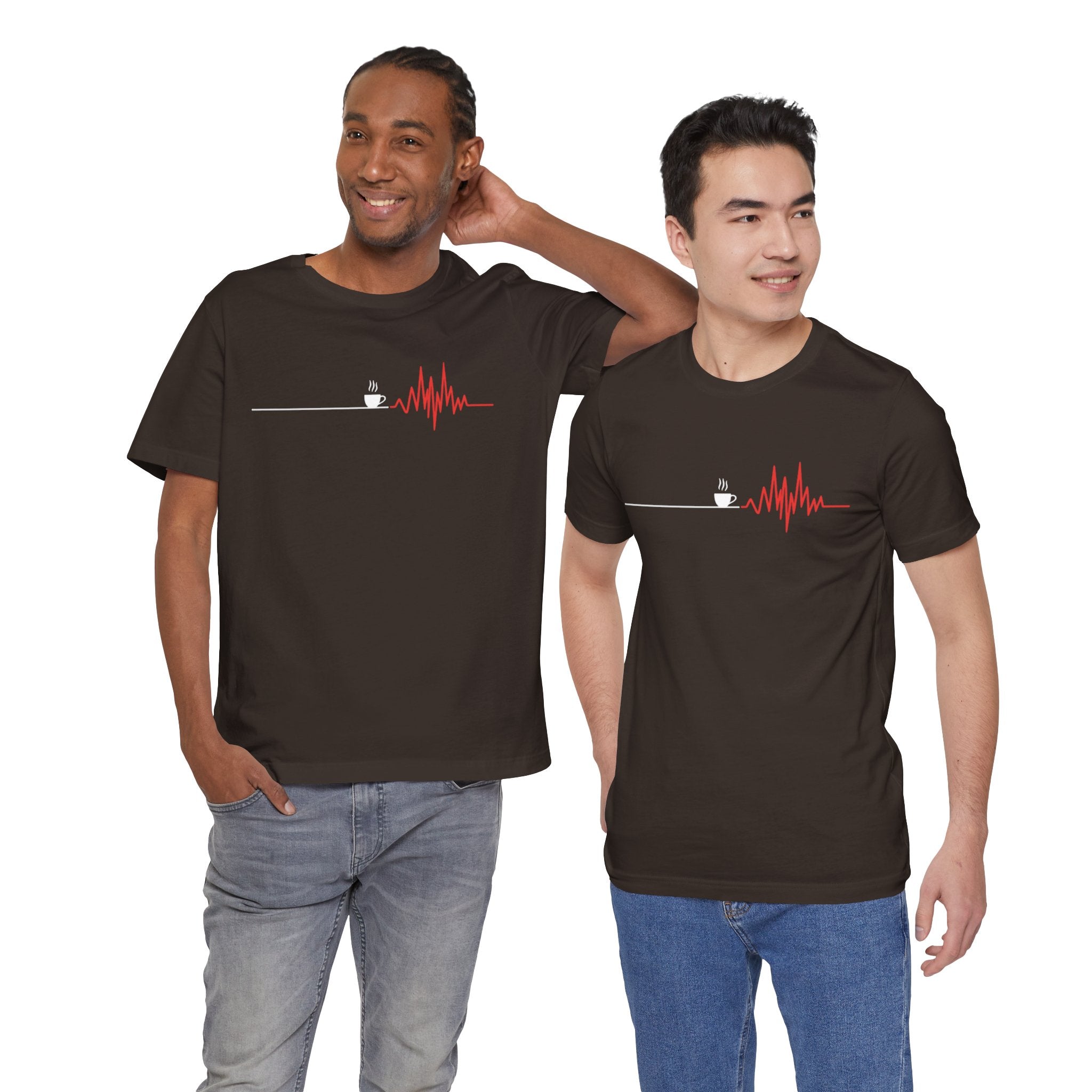 Coffee Heartbeat tee — product photo 15
