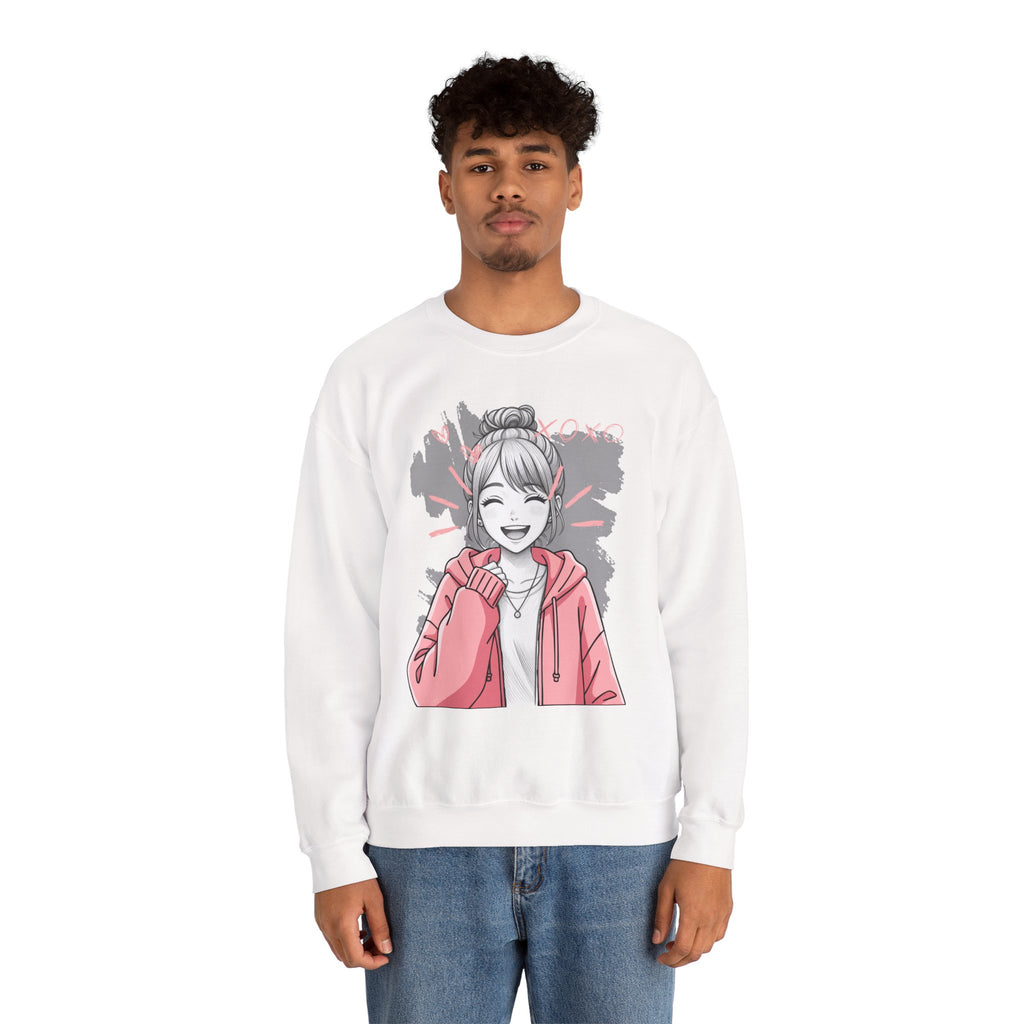 Kawaii Anime Girl sweatshirt — product photo 14